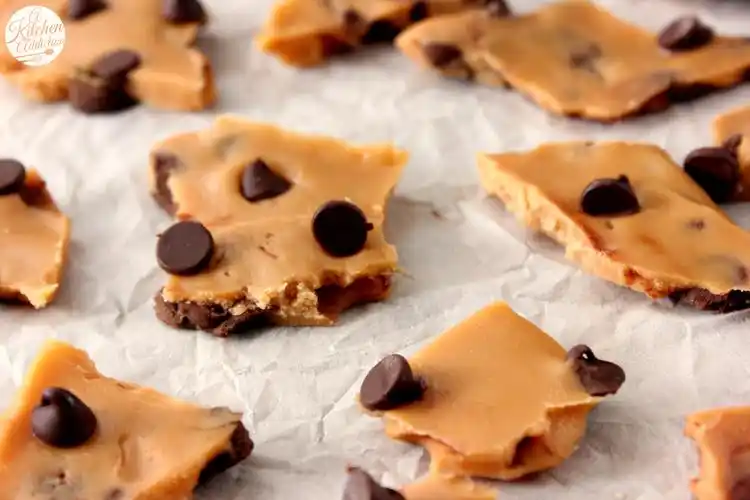easy malted chocolate chip toffee