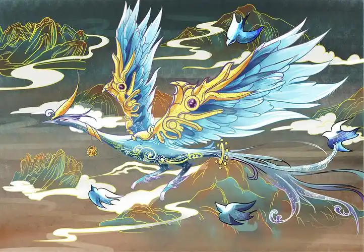 山海经—青鸾鸟