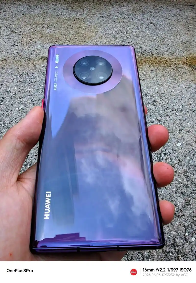 华为 #华为mate30pro  机皇  无界瀑布屏 5g - 抖音