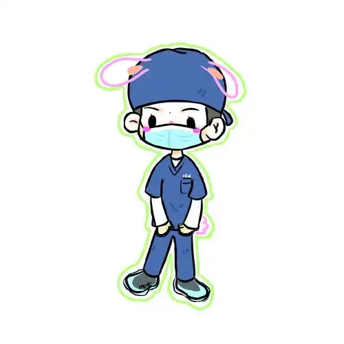 易烊千玺x杨小羊q版手绘 和杨医生一起致敬医护人员--爱豆app