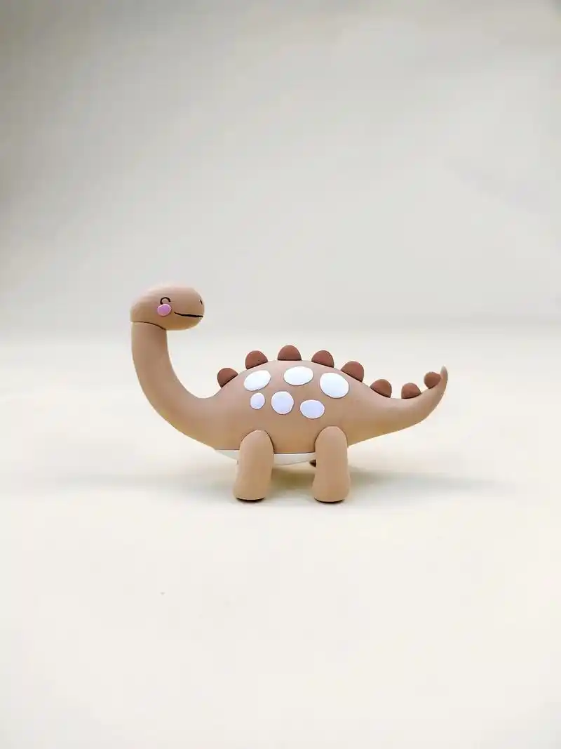 粘土恐龙教程第七集啦#超轻粘土 #手工diy #粘土教程 # - 抖音