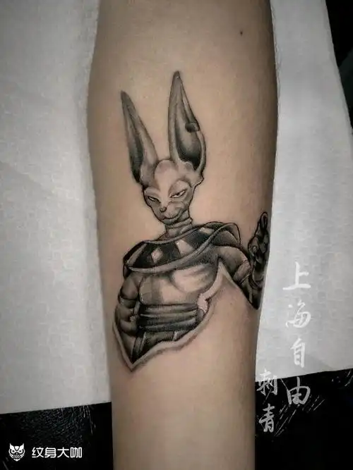 比鲁斯_纹身图案手稿图片_自由的纹身作品集