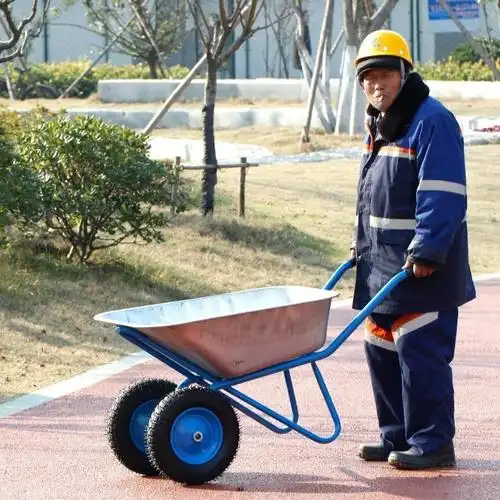 搬运车 建筑_独轮两双轮小手垃圾工地农用人力沙泥土建筑翻斗推车搬运