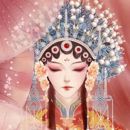 国潮京剧头像_网易订阅