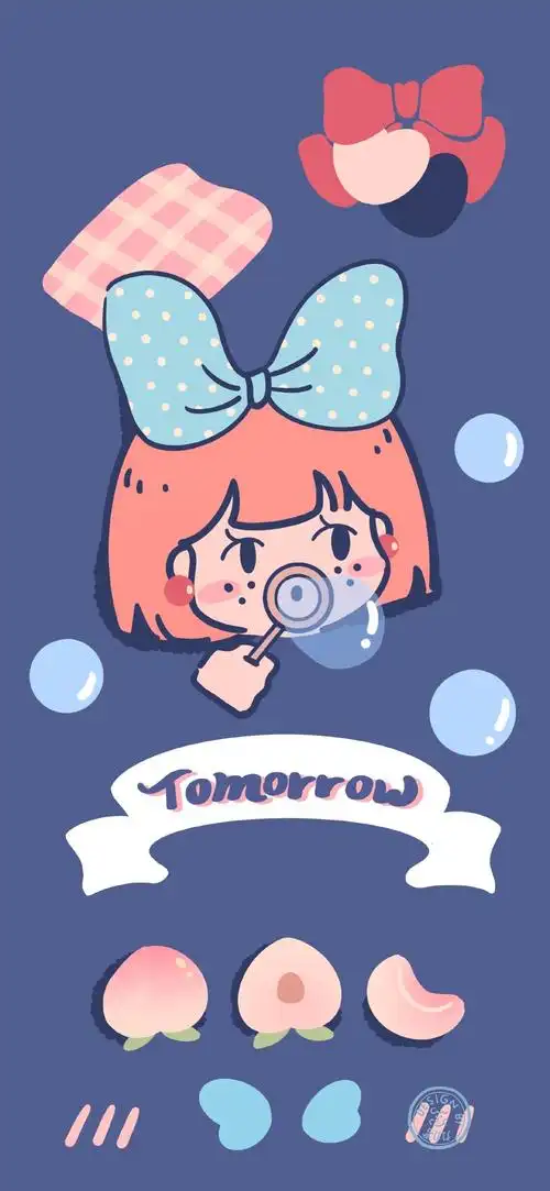 可爱少女心壁纸cr力力君