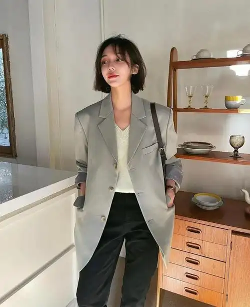 ootd|短发女生韩风穿搭日常