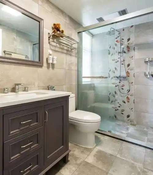 卫生间瓷砖装饰花样图 卫生间瓷砖装修效果图卫生间瓷砖装修