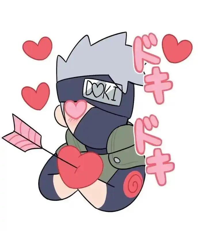 卡卡西头像.这个帅男人也有可爱的时候#动漫头像 #火影忍者  - 抖音