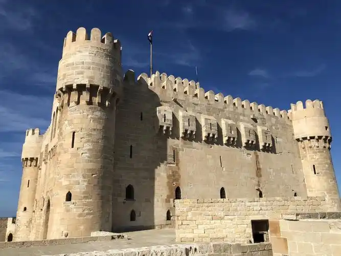 埃及亚历山大古城堡,大夏宫游
