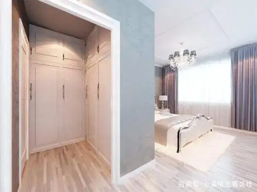 主卧卫生间改成的衣帽间