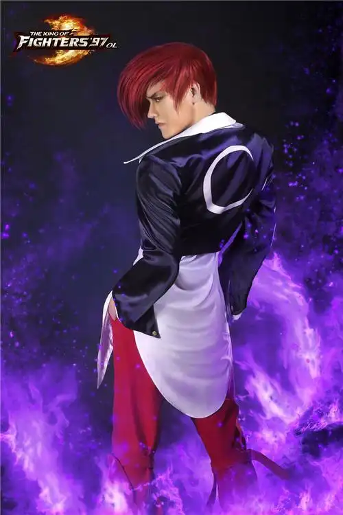 不疯不成魔 《拳皇97ol》八神庵cos照曝光__手机游戏新闻