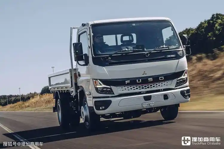 九代进化!三菱扶桑canter系列轻卡改款啦,实拍带你看改进了啥