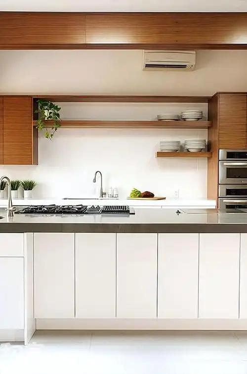 谁说厨房必须贴瓷砖,这3种材料也很耐用,效果更惊艳!