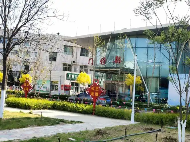 虹吉物业公司中卫市人民医院工作现场