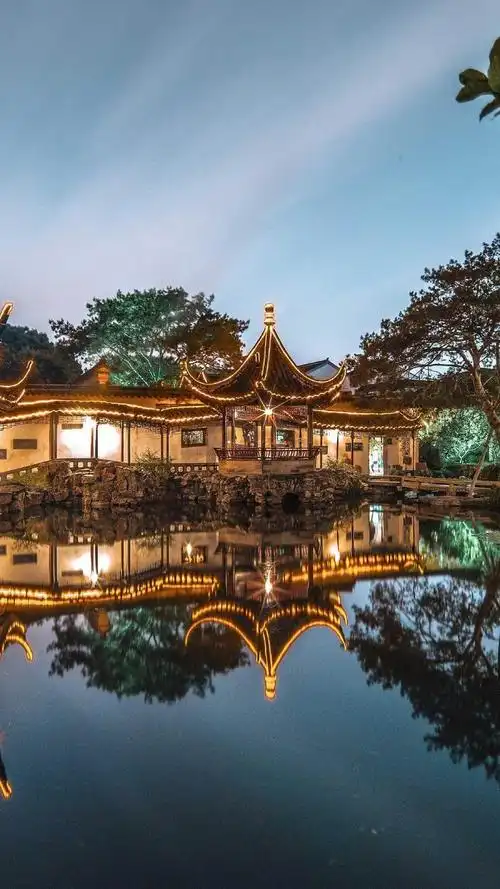 美丽漂亮大方的中国古建筑,传承传统文化,共筑美好家园.