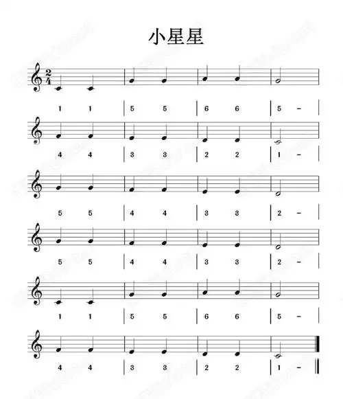 跟我学唱do re mi第1季02期——小星星