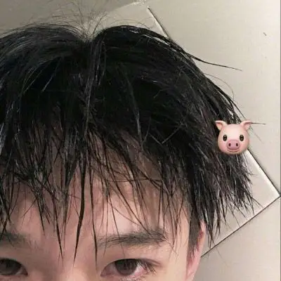 帅哥男头半脸部位头像 底线一旦没有就崩溃 - 男生头像 - 潮人个性网