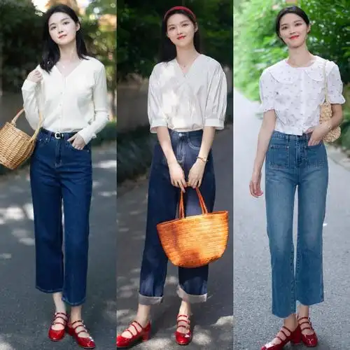 牛仔裤配什么上衣好看(女生必备的4种牛仔裤款式)-趣事杂谈