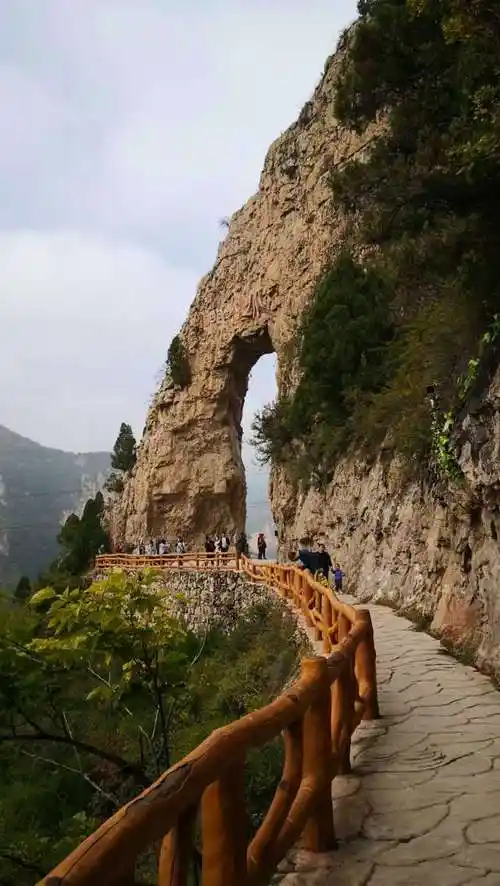 壶关太行山大峡谷八泉峡景色!