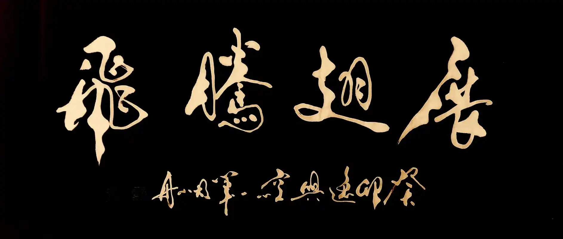 书法家胡小舟癸卯作品《展翅腾飞》