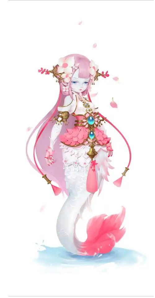 小人鱼公主|插画|游戏原画|两个木头人 - 原创作品 - 站酷 (zcool)