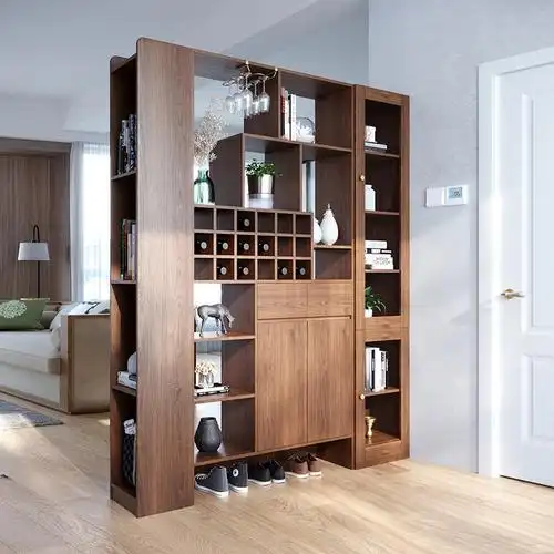 客厅隔断柜上放什么植物好