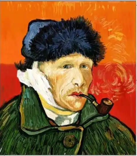 一双印着梵高头像的女鞋的烦恼(美篇诗词大会)