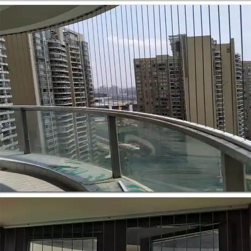 深圳阳台隐形防护网隐形防盗网安全网防掉网防坠网防护窗安装中心