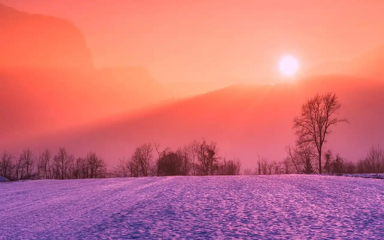 唯美日出风景图片电脑壁纸