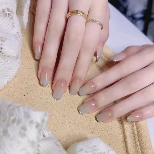 夏日美甲冰透甲