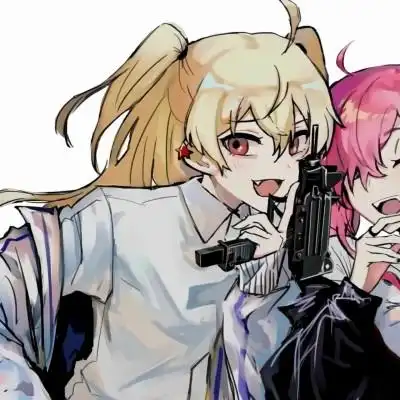 动漫闺蜜头像两人一萌一酷