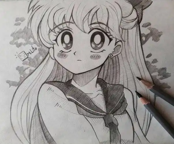 彩铅和铅笔画动漫人物看看都认识谁