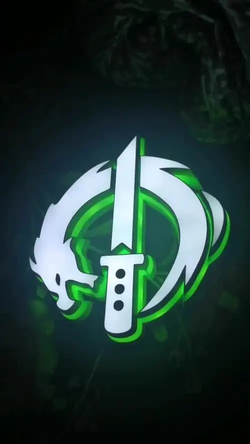 守望先锋源氏徽章3d打印小夜灯