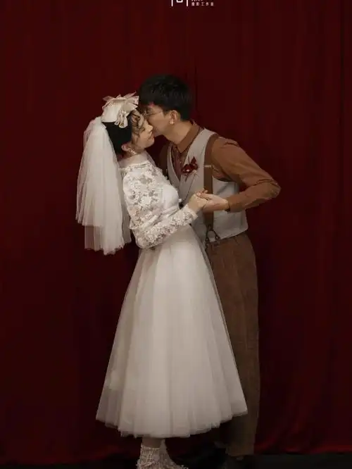 八零年代复古婚纱照