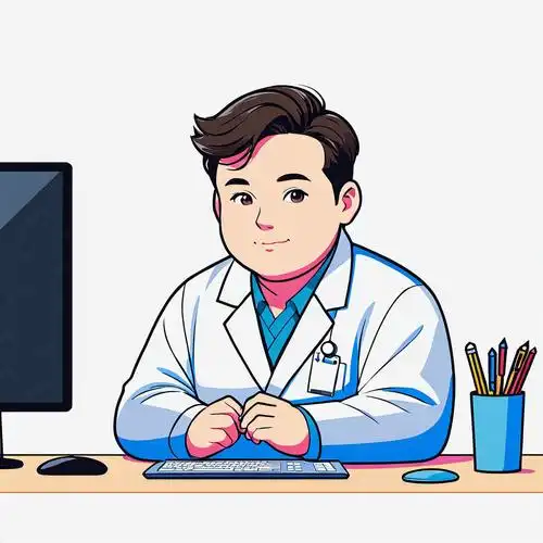 职业头像|医者仁心,生命守望者男医生的专属卡通手绘头像