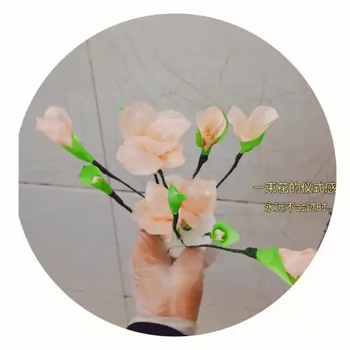 丝带花  #丝带  #手工  #制作