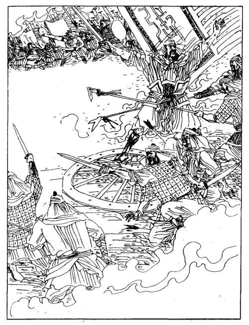 黄巾大起义简笔画陈胜吴广起义的简笔画古代起义军简笔画工人起义简笔