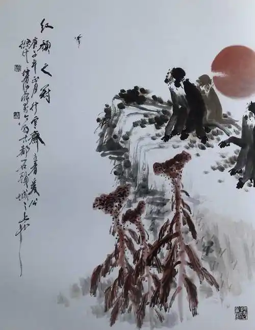 徐培晨当代猿猴画的代表者