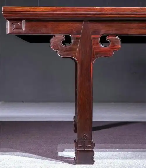 挥毫泼墨必不可少的书房重器:海南黄花梨夹头榫大画案