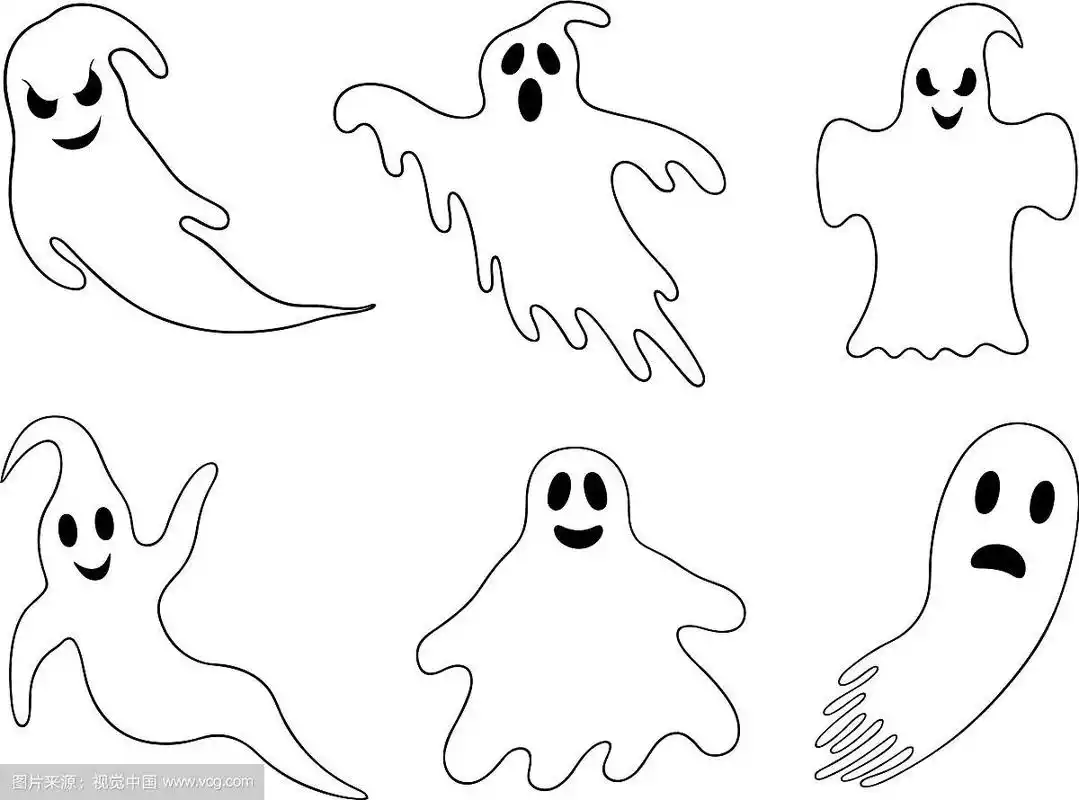 一组不同的鬼魂