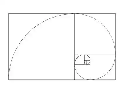 黄金比例黄金比例模板矢量.黄金分割框架照片