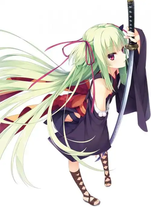 持刀的动漫女孩15p