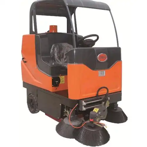 路驰洁电动扫地车清扫车工厂车间用道路环卫车物业景区工业驾驶式扫地