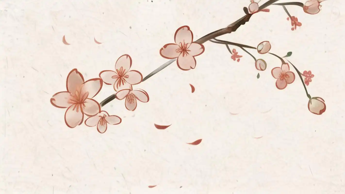 动漫壁纸94,樱花盛开的美景如画9815