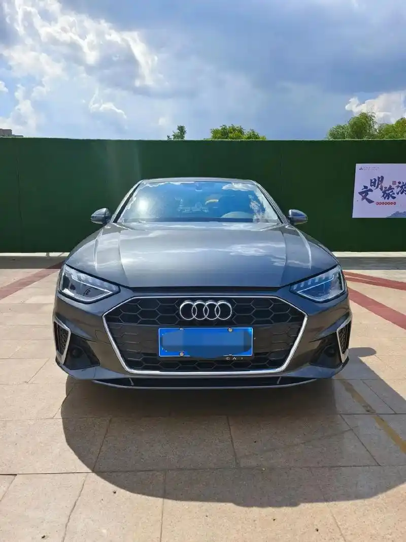 21年奥迪a4l 40tfsi时尚动感型.#二手车 过户车  - 抖音