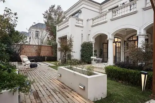 现代四居室244平米20万-百乐和园装修案例-无锡房天下家居装修网