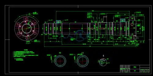 cw6163主轴cad图纸