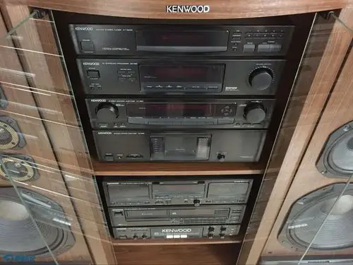 展示一下几种不同配置的建伍9300组合音响