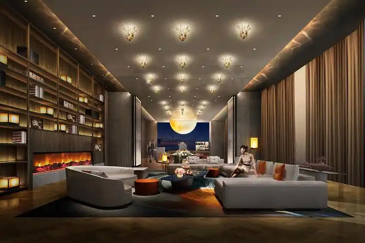 某五星酒店室内照明设计