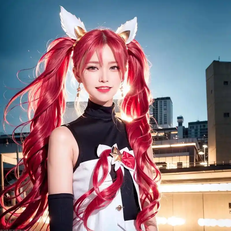 星之守护者 #金克丝 #cosp - 抖音